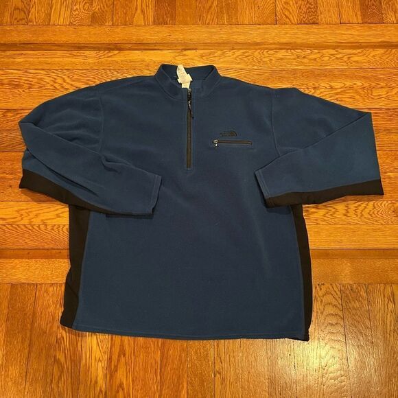 vintage north face quarter zip - Picture 1 of 4